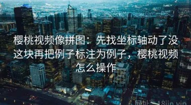 樱桃视频像拼图：先找坐标轴动了没这块再把例子标注为例子，樱桃视频怎么操作